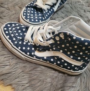 Vans polka-dot denim